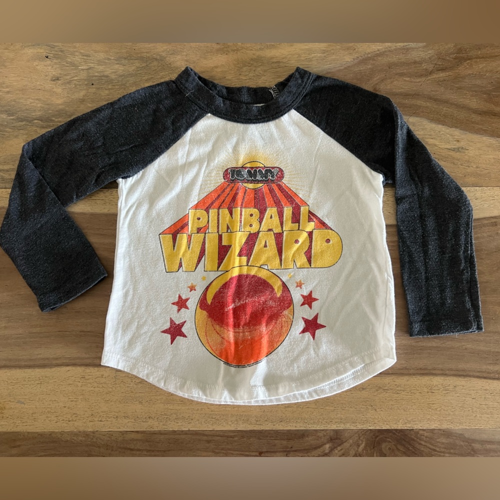 Chaser The Who’s Tommy Pinball Wizard Graphic Shirt Toddler size 2